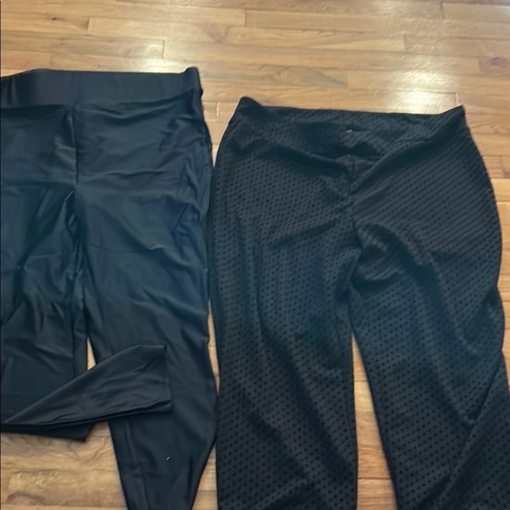 Elegant Black Women's Pants Set